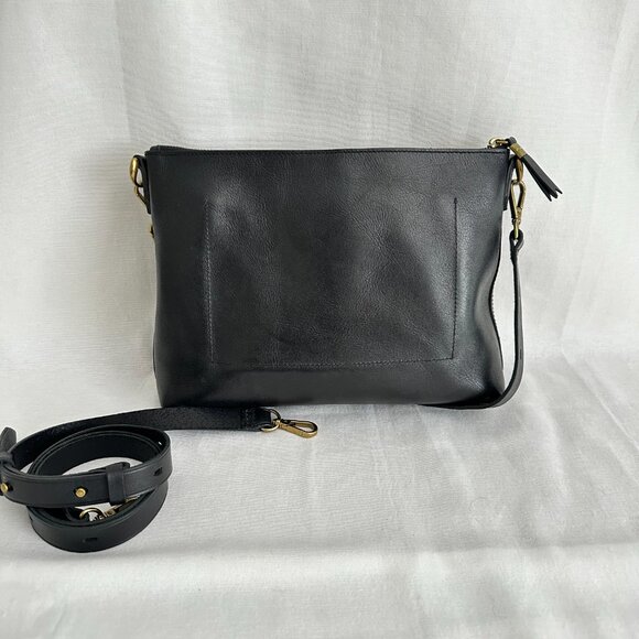 Madewell The Transport Shoulder Crossbody Bag - Black - Picture 2 of 5